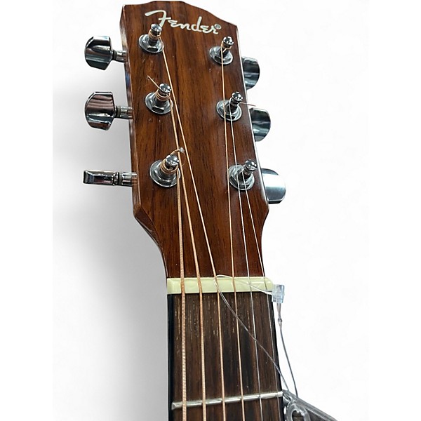 Used Fender CD140SCE Natural Acoustic Electric Guitar