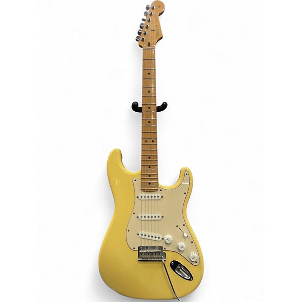 Used Fender Player Stratocaster Buttercream Solid Body Electric Guitar
