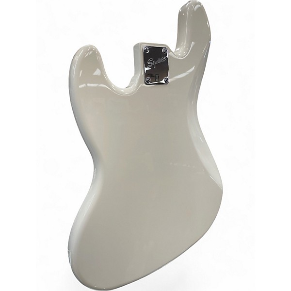 Used Squier Classic Vibe 70s Jazz Bass Olympic White Electric Bass Guitar