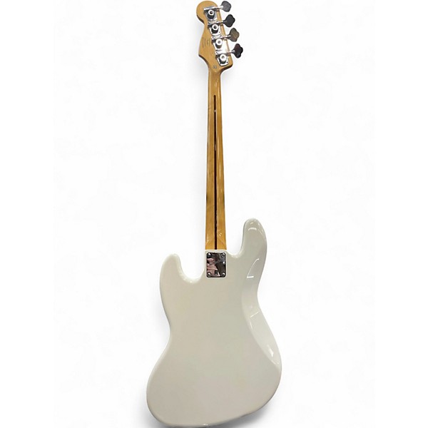Used Squier Classic Vibe 70s Jazz Bass Olympic White Electric Bass Guitar