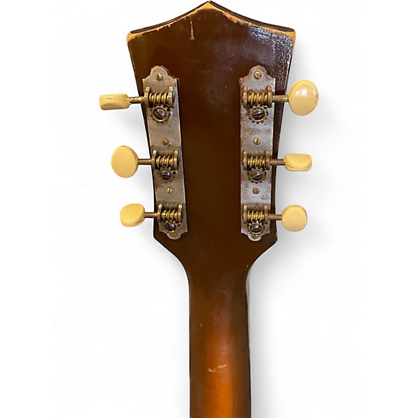 Vintage 1970 Harmony 1215 2 Color Sunburst Acoustic Guitar