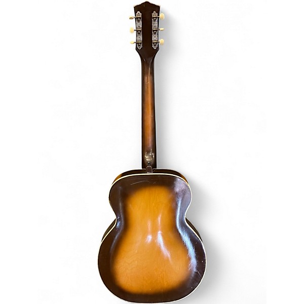 Vintage 1970 Harmony 1215 2 Color Sunburst Acoustic Guitar