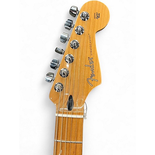 Used Fender Standard Stratocaster Black Solid Body Electric Guitar