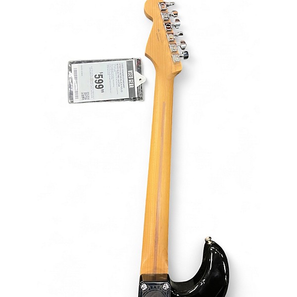 Used Fender Standard Stratocaster Black Solid Body Electric Guitar