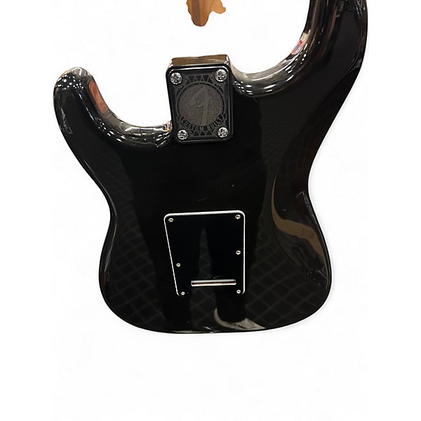 Used Fender Standard Stratocaster Black Solid Body Electric Guitar