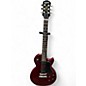 Used Epiphone Les Paul Special P90 Limited Edition Trans Red Solid Body Electric Guitar thumbnail