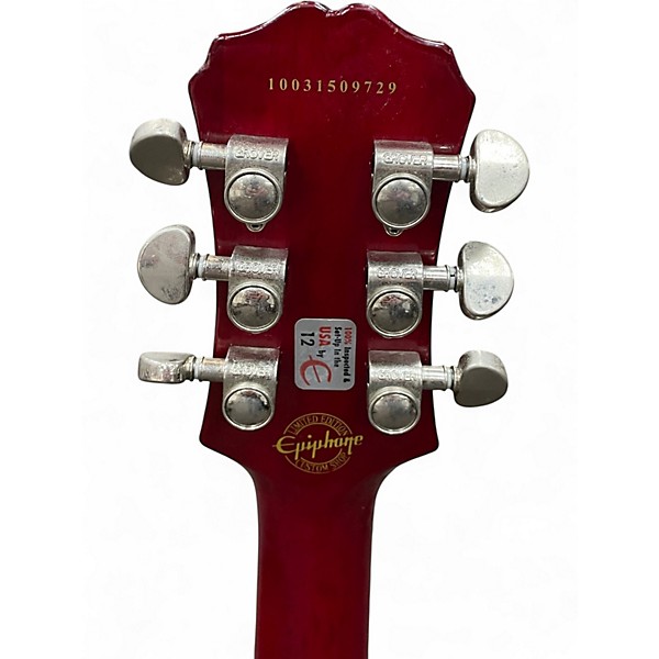 Used Epiphone Les Paul Special P90 Limited Edition Trans Red Solid Body Electric Guitar