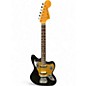 Used Fender TRADITIONAL 60S II JAGUAR Black and Gold Solid Body Electric Guitar