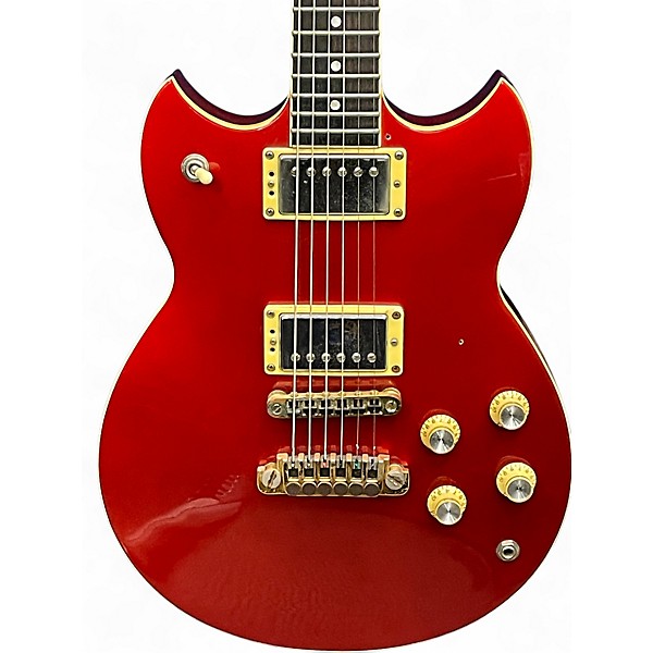 Used Yamaha SG800S Candy Apple Red Solid Body Electric Guitar