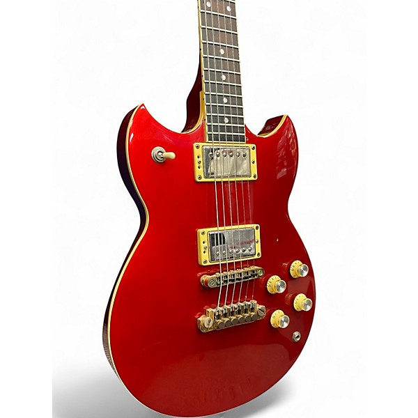Used Yamaha SG800S Candy Apple Red Solid Body Electric Guitar