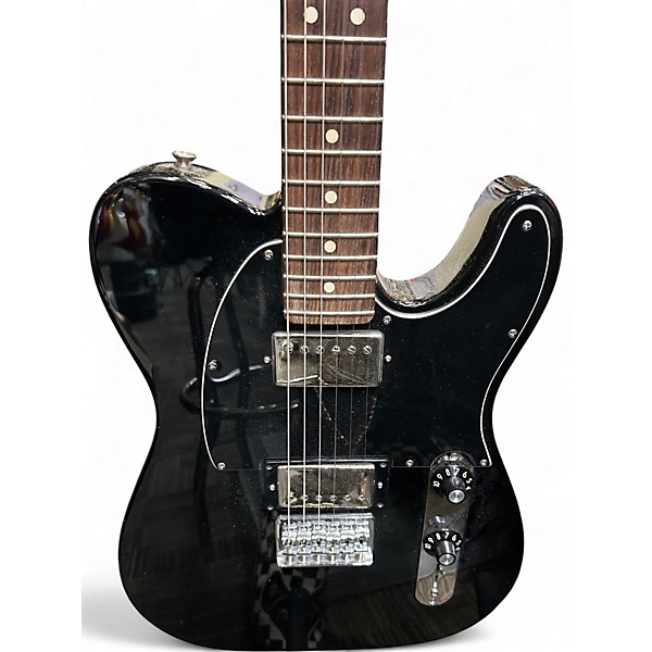 Used Fender Blacktop Telecaster Black Solid Body Electric Guitar