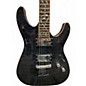 Used Schecter Guitar Research C1 Classic Trans Black Solid Body Electric Guitar