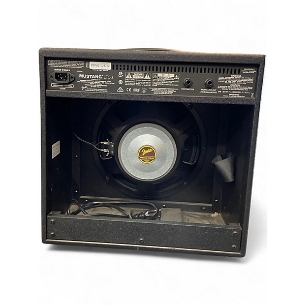 Used Fender Mustang LT50 50W 1x12 Guitar Combo Amp