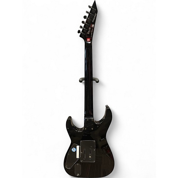 Used ESP LTD Kirk Hammett Signature White Zombie ZOMBIE GRAPHIC Solid Body Electric Guitar