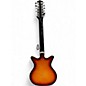 Used Danelectro 12 STRING SEMI Tobacco Hollow Body Electric Guitar