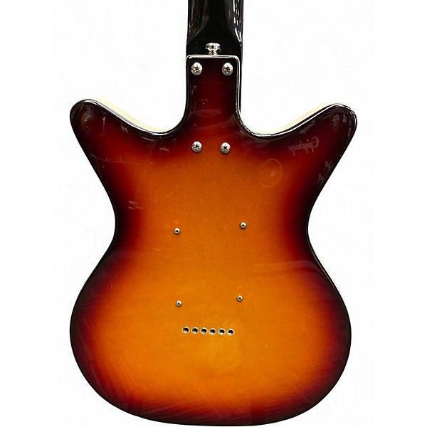 Used Danelectro 12 STRING SEMI Tobacco Hollow Body Electric Guitar