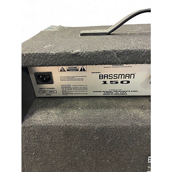 Used Fender Bassman 150 Bass Combo Amp