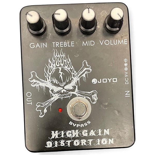 Used Joyo JF04 High Gain Distortion Effect Pedal