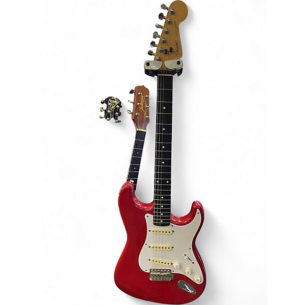 Used Fender MIJ Stratocaster Red Solid Body Electric Guitar