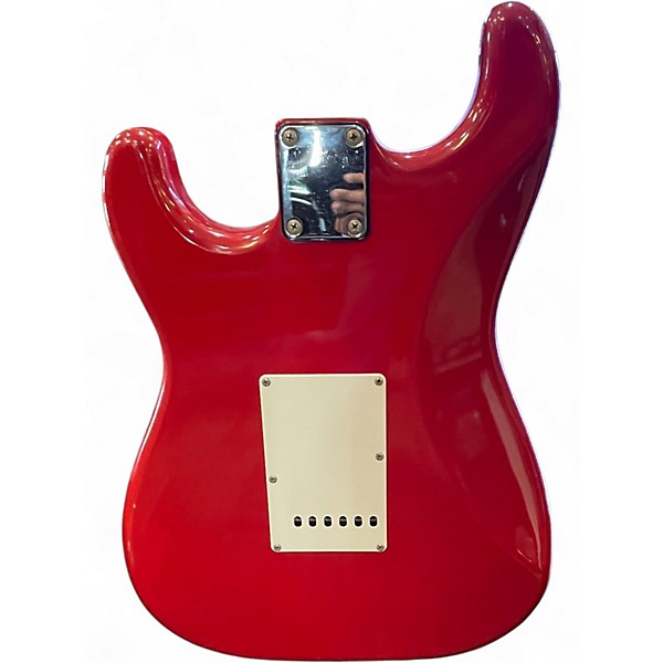 Used Fender MIJ Stratocaster Red Solid Body Electric Guitar