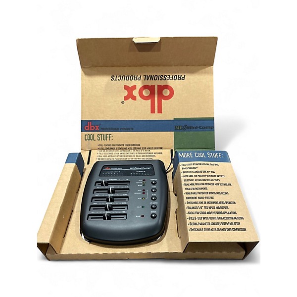 Used dbx mc6 mini comp Compressor