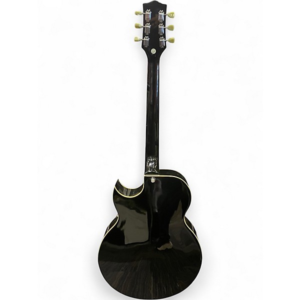 Used Jay Turser Hollowbody Black Hollow Body Electric Guitar