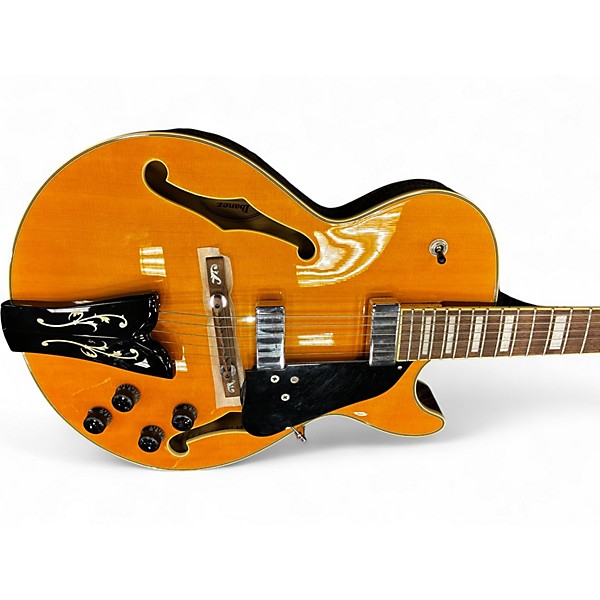 Used Ibanez gb10em Butterscotch Blonde Hollow Body Electric Guitar