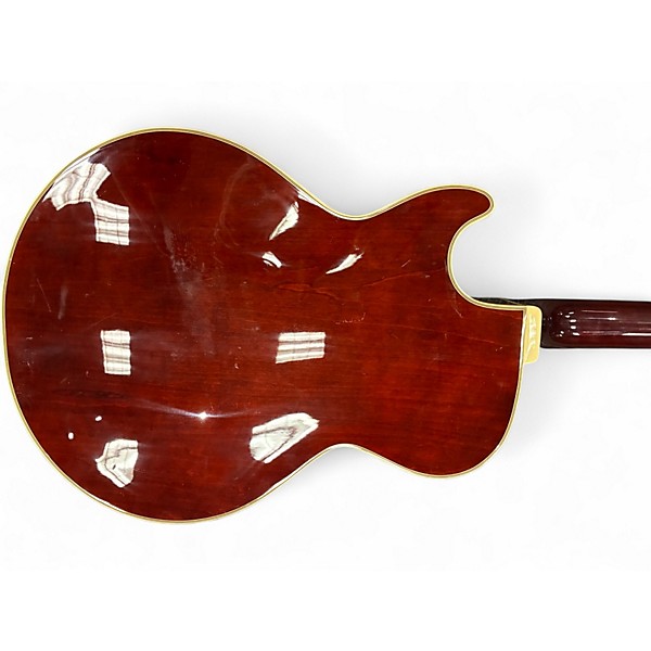 Used Ibanez gb10em Butterscotch Blonde Hollow Body Electric Guitar