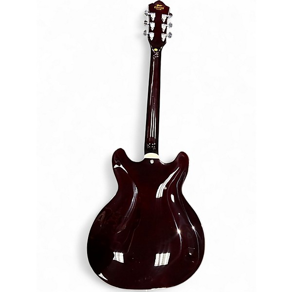 Used Grote 335 style 2 Color Sunburst Hollow Body Electric Guitar