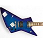 Used Firefly explorer Ocean Blue Burst Solid Body Electric Guitar thumbnail