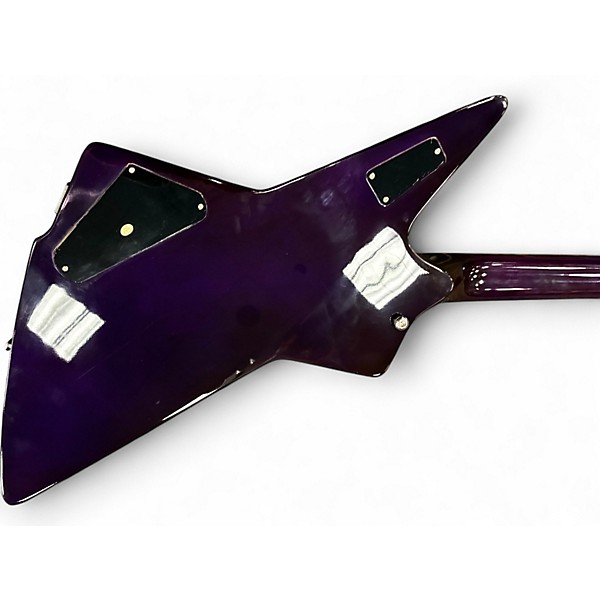 Used Firefly explorer Ocean Blue Burst Solid Body Electric Guitar