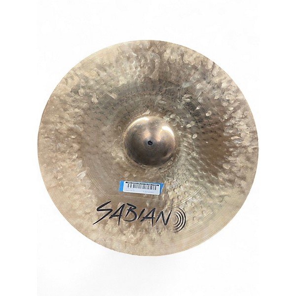 Used SABIAN 22in AAX THIN RIDE Cymbal