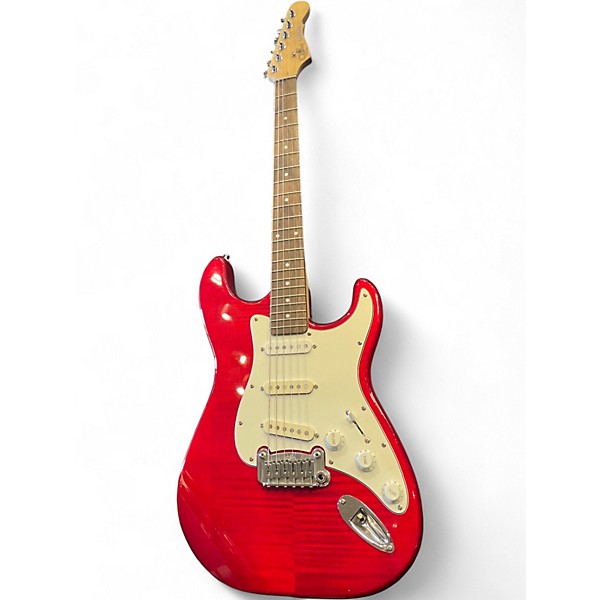 Used G&L Legacy Red Solid Body Electric Guitar