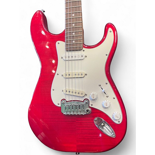 Used G&L Legacy Red Solid Body Electric Guitar