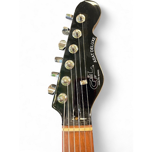 Used G&L Tribute ASAT Deluxe Black Solid Body Electric Guitar