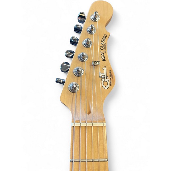 Used G&L ASAT Classic Bluesboy Orange Solid Body Electric Guitar