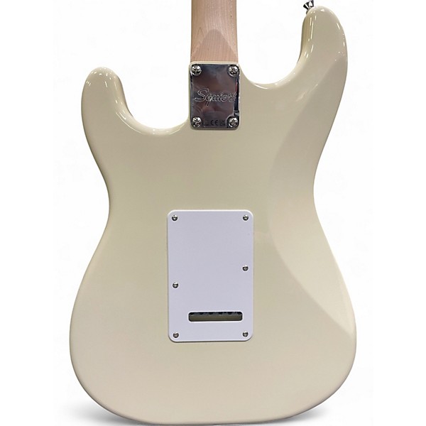 Used Squier Affinity Stratocaster Olympic White Solid Body Electric Guitar