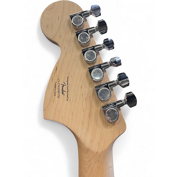 Used Squier Affinity Stratocaster Olympic White Solid Body Electric Guitar