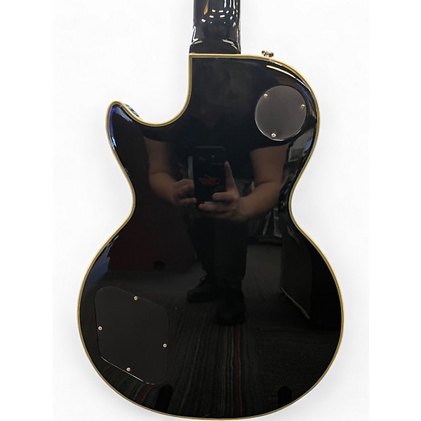 Used Epiphone Les Paul Custom Pro Silver Burst Solid Body Electric Guitar