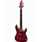 Used Schecter Guitar Research Omen Extreme 6 Magenta Solid Body Electric Guitar thumbnail