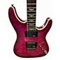 Used Schecter Guitar Research Omen Extreme 6 Magenta Solid Body Electric Guitar