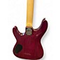Used Schecter Guitar Research Omen Extreme 6 Magenta Solid Body Electric Guitar