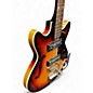 Used Silvertone 319.14559 3 Tone Sunburst Hollow Body Electric Guitar