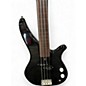 Used Yamaha Fretless 4 String Black Electric Bass Guitar