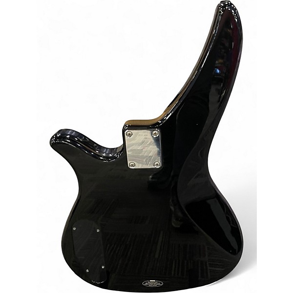 Used Yamaha Fretless 4 String Black Electric Bass Guitar