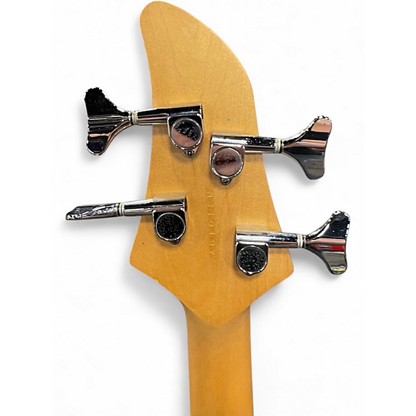 Used Yamaha Fretless 4 String Black Electric Bass Guitar