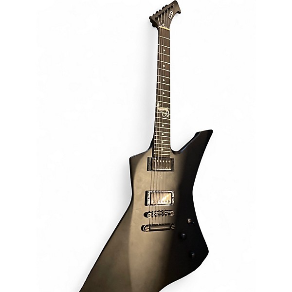 Used ESP LTD SNAKE BITE Black Solid Body Electric Guitar