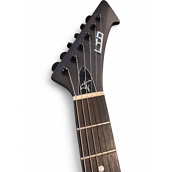 Used ESP LTD SNAKE BITE Black Solid Body Electric Guitar