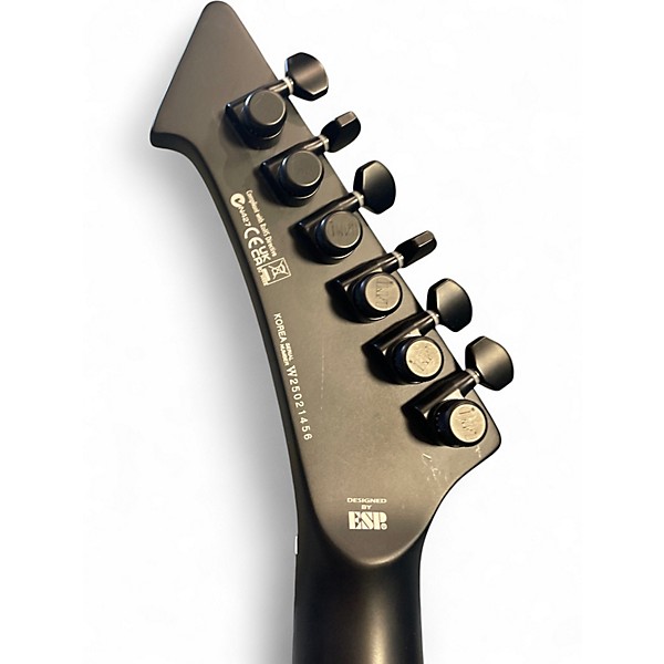 Used ESP LTD SNAKE BITE Black Solid Body Electric Guitar