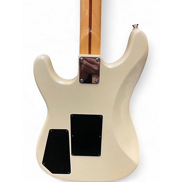 Used 1980s Squier HM STRATOCASTER FR Olympic Pearl Solid Body Electric Guitar